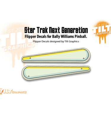 Star Trek Next Generation Flipper Decals