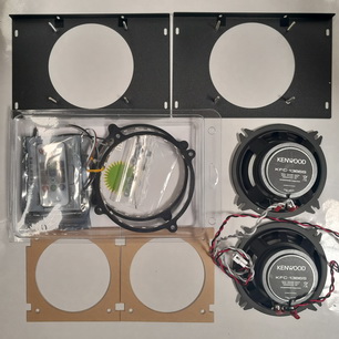 Kenwood Speaker Upgrade & RGB Round Speaker Light Kit for Most Stern SPIKE 2 Pro & Premium Machines
