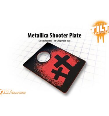 Metallica Shooter Plate