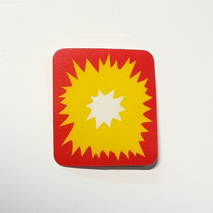 Cirqus Voltaire Explosion Spinner Decal - 31-2837-4