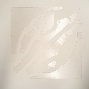 Bally KISS Full Clear PETG Plastic Protector Set