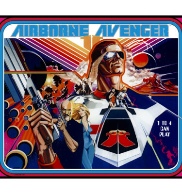 Airborne Avenger Backglass