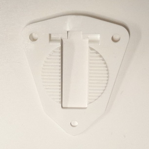 Eject Shield Base Plate White C-15707W
