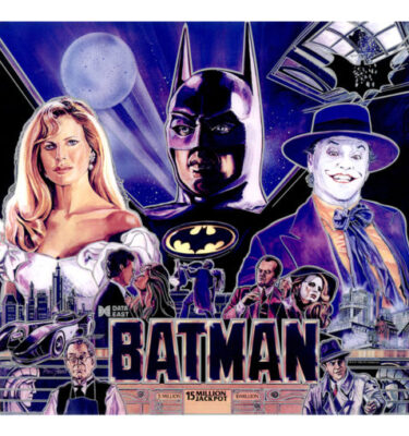 Batman - Data East Backglass