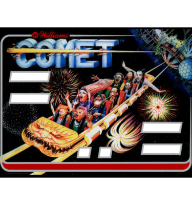 COMET Mirrored Backglass