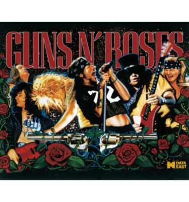 Guns n Roses Mirrored Backglass
