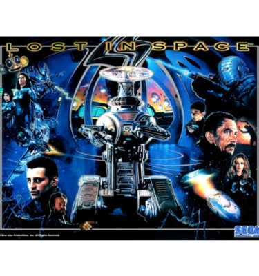 Lost In Space Mirrored Backglass