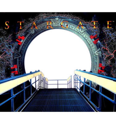 Stargate Mirrored Backglass