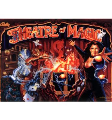 Theatre of Magic Mirrored Backglass