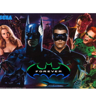 Batman Forever Backglass