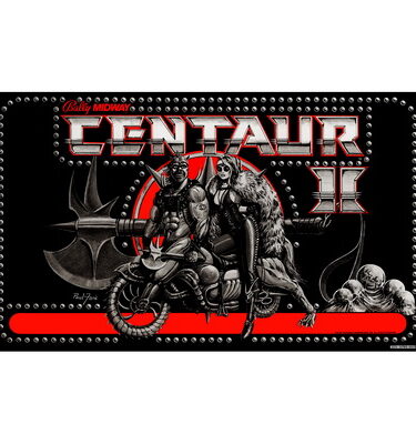 Centaur II Backglass - Mirrored