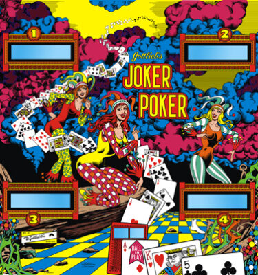 Joker Poker Backglass