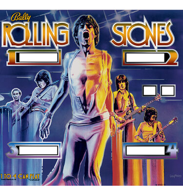 Rolling Stones Backglass