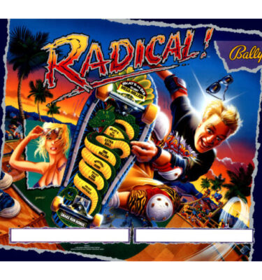Radical Mirrored Backglass