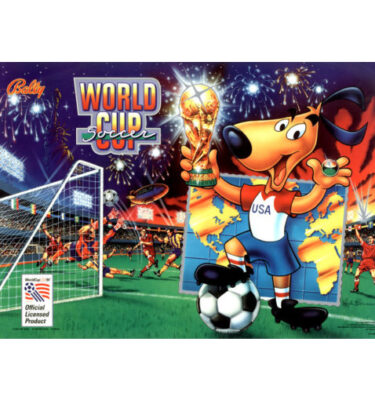 World Cup Soccer 94 Mirrored Backglass