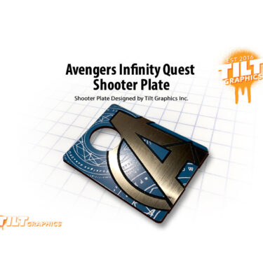 Avengers Infinity Quest Shooter Plate - Blue