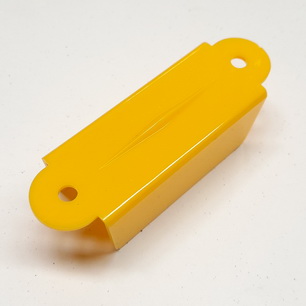 Lane Guide Opaque Yellow 2-1/8" Double Sided - 03-7035-6