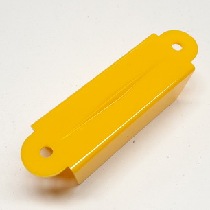 Lane Guide Opaque Yellow 2-1/2" Double Sided - 03-7120-6