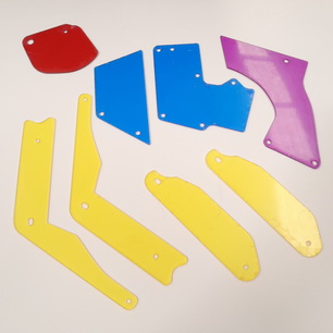 Foo Fighters Premium & LE Multi-Colored PETG Plastic Protector Set