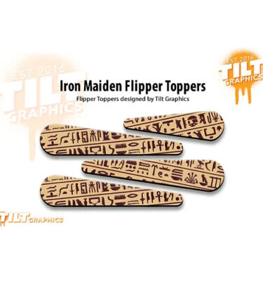 Iron Maiden Flipper Toppers - Hieroglyphs
