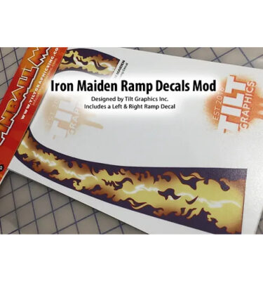 Iron Maiden - Flames Ramp Decals - Large