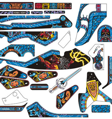Swords Of Fury CPR Reproduction Plastic Set