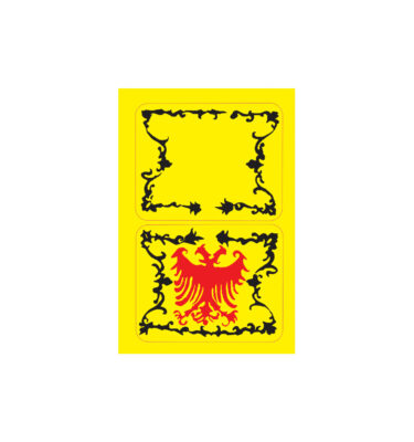 Black Knight Laminated Spinner Decals