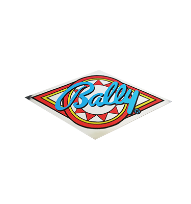 Bally Coin Door Sticker - M-1895