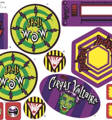 Cirqus Voltaire Decal Set - 31-2837-X