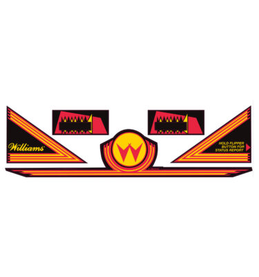 System 11 B Apron Decal Set