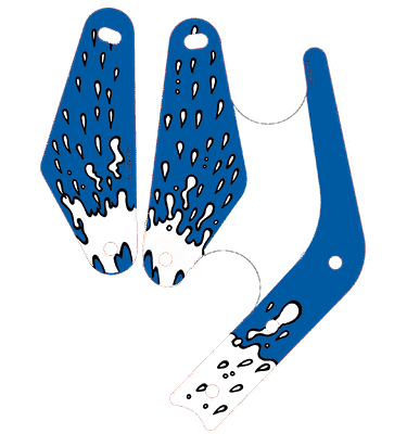 White Water Slingshot Plastic Set - 31-1726-SS