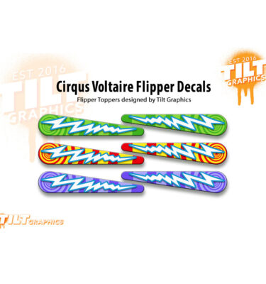 Cirqus Voltaire Flipper Decals