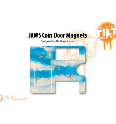 JAWS Coin Door Magnetic Overlay