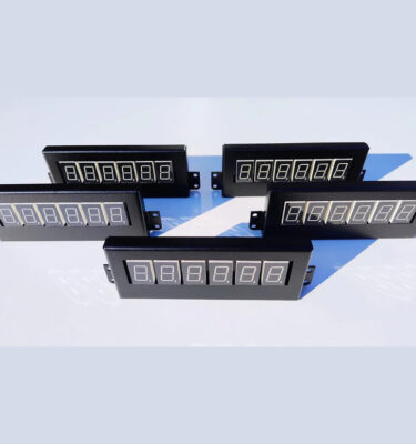 Set of 5 Bally Stern 6 Digit LED Display With Steel Mounting Frame AS-2518-15 / AS-2518-21 / A-434 / DA-100
