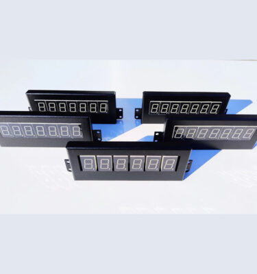 Set of 5 Bally Stern 7 Digit LED Display With Steel Mounting Frame AS-2518-58 / A-645