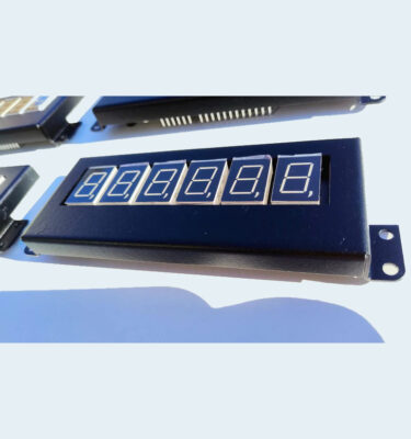 Single Bally Stern 6 Digit LED Display With Steel Mounting Frame AS-2518-15 / AS-2518-21 / A-434 / DA-100