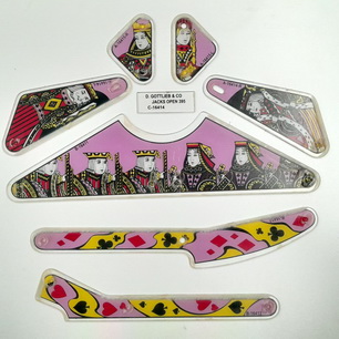 Jacks Open / Lucky Hand Plastic Set - C-16410