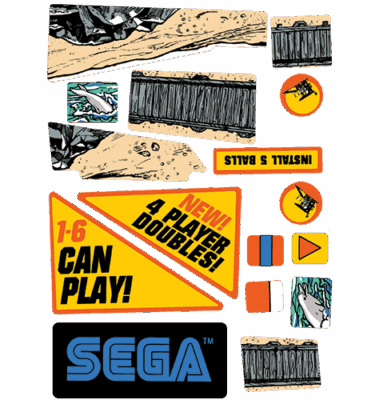 Baywatch Decal Set - 820-6124-XX