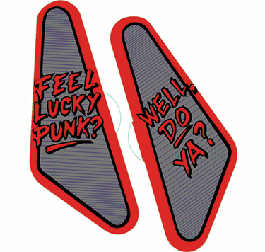 Dirty Harry Slingshot Plastics Set - 31-2031-6