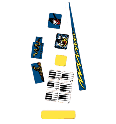 Guns n Roses Decal Set - 820-6105-XX