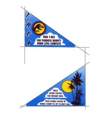 Jurassic Park (DE) Apron Decal Set - 820-6030-XX