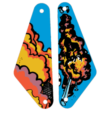 Lethal Weapon Slingshot Plastics Set - 830-5440-00