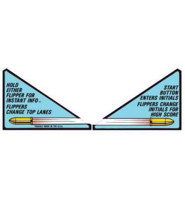 Lethal Weapon 3 Apron Decal Set - 820-5138-XX