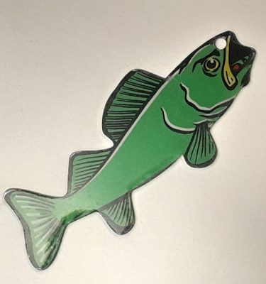 Fish Tales Plastic - Keyfob No Logo - 31-1676-KF