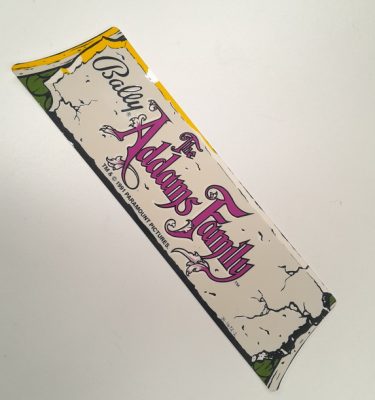 The Addams Family Topper Decal - 31-1672-2