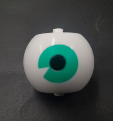 Eyeball White With Green Pupil A-19257-2 RED Roadshow