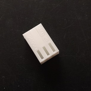 0.100 3 Pin Connector Housing