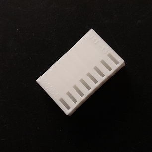 0.100 8 Pin Connector Housing