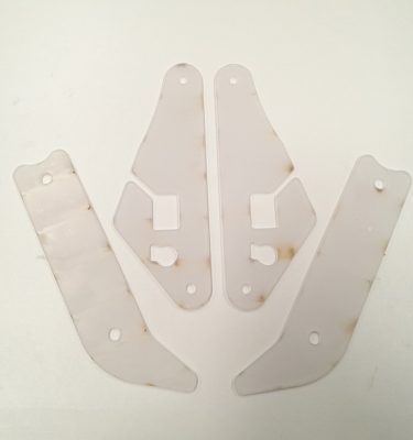 The Walking Dead Remastered Clear PETG Plastic Protector Set