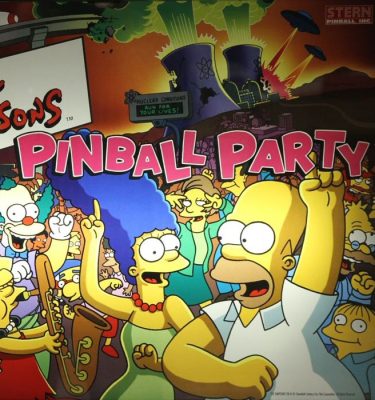 Stern Simpsons Pinball Party Ramp Set - Clear